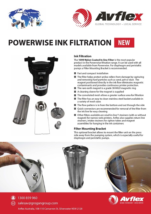 Powerwise Ink Filtration