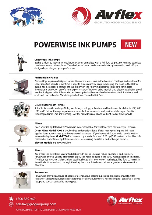 Powewise Ink Pumps