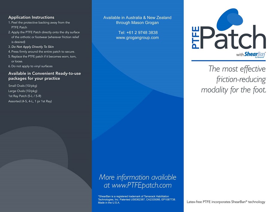 PTFE Patches Datasheet