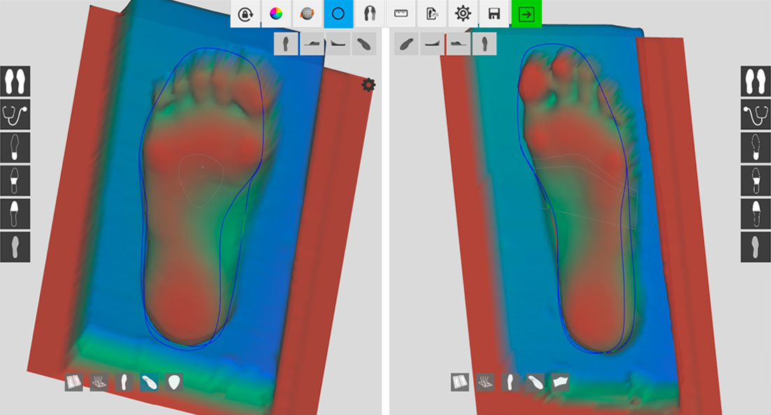 Online Insole CAD Software