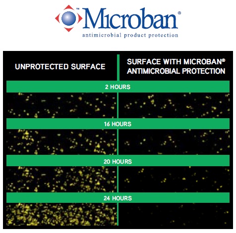 PORON® Cushioning with Microban® Antimicrobial Protection