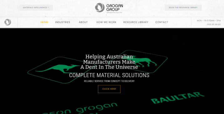 New Grogan Group website